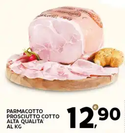 Extra Supermercati Parmacotto prosciutto cotto alta qualita' offerta