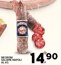 Extra Supermercati Negroni salame napoli offerta