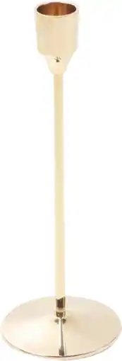 MD Discount PORTA CANDELA color oro altezza 20,5 cm offerta