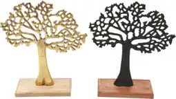 MD Discount ALBERO DELLA VITA in alluminio color oro offerta