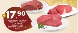 Extra Supermercati Scaloppine/colarda/ pezzo a cannella/ cotolette di scottona di filiera certificata offerta