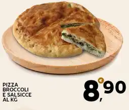 Extra Supermercati Pizza broccoli e salsicce offerta