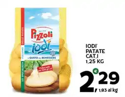 Extra Supermercati Iodi' patate offerta