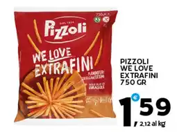 Extra Supermercati Pizzoli we love extrafini offerta