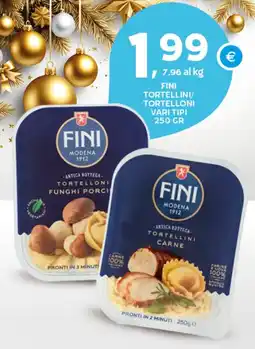 Extra Supermercati Fini tortellini/ tortelloni offerta