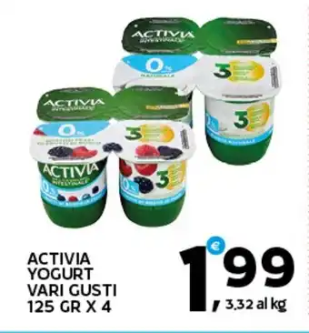 Extra Supermercati Activia yogurt offerta