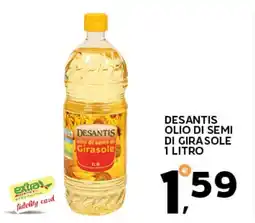 Extra Supermercati Desantis olio di semi di girasole offerta