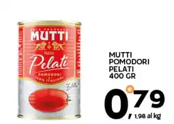 Extra Supermercati Mutti pomodori pelati offerta