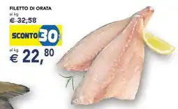 Esselunga Filetto di orata offerta