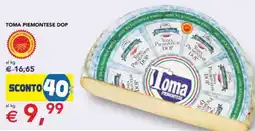 Esselunga Toma piemontese DOP offerta