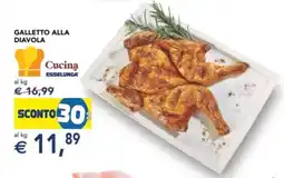 Esselunga Galletto alla diavola ESSELUNGA offerta
