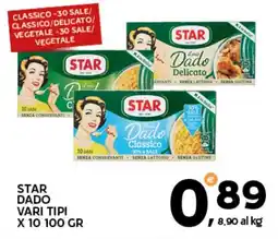 Extra Supermercati Star dado offerta
