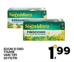 Extra Supermercati Sogni d'oro tisane offerta