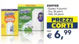 Esselunga SWIFFER - Duster, 9 piumini - Dry, 36 panni offerta