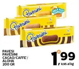 Extra Supermercati Pavesi pavesini cacao/caffe'/ aloha offerta