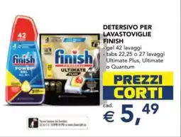 Esselunga Detersivo per lavastoviglie FINISH offerta