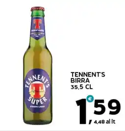 Extra Supermercati Tennent's birra offerta