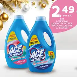Extra Supermercati Ace detersivo liquido lavatrice regolare/colore offerta