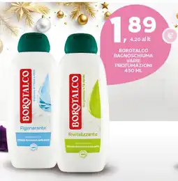 Extra Supermercati Borotalco bagnoschiuma offerta