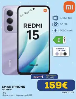 Euronics REDMI Smartphone offerta