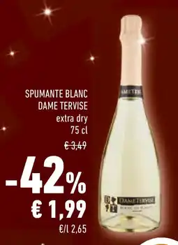 Conad Superstore Spumante blanc DAME TERVISE offerta