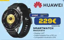 Euronics HUAWEI Smartwatch WATCH GT 6 offerta