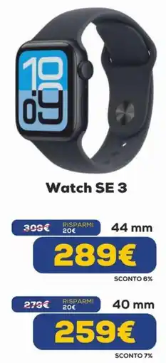 Euronics Watch SE 3 44 mm offerta