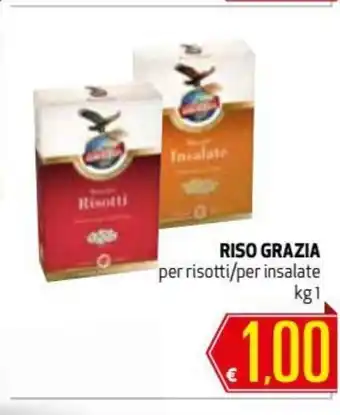 Maxi Supermercati Riso Grazia per risotti/per insalate 1kg offerta