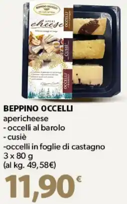 Supermercati Dok BEPPINO OCCELLI apericheese offerta