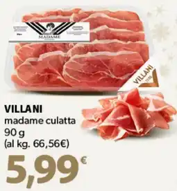 Supermercati Dok VILLANI madame culatta offerta