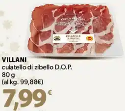 Supermercati Dok VILLANI culatello di zibello D.O.P. offerta