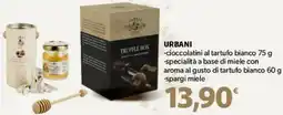 Supermercati Dok URBANI cioccolatini al tartufo bianco offerta