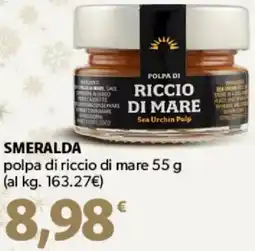Supermercati Dok SMERALDA polpa di riccio di mare offerta