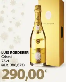 Supermercati Dok LUIS ROEDERER Cristal offerta