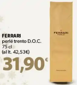 Supermercati Dok FERRARI perlé trento D.O.C. offerta