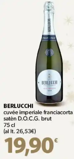 Supermercati Dok BERLUCCHI cuvée imperiale franciacorta satén D.O.C.G. brut offerta