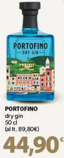 Supermercati Dok PORTOFINO dry gin offerta