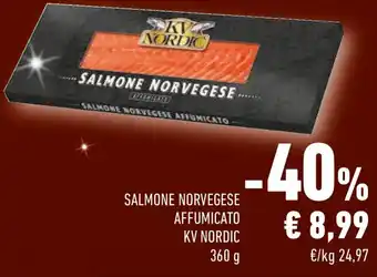 Salmone norvegese affumicato KV NORDIC