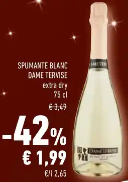 Conad Spumante blanc DAME TERVISE offerta
