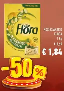 Conad Riso classico FLORA offerta