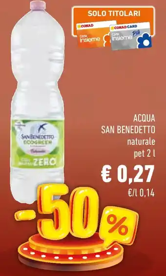 Acqua SAN BENEDETTO