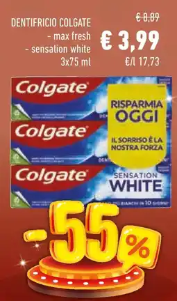 Conad Dentifricio COLGATE offerta