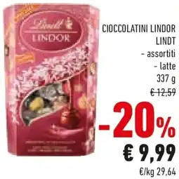 Conad Cioccolatini lindor lindor LINDT offerta