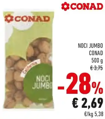 Conad Noci jumbo CONAD offerta
