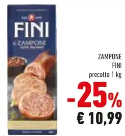 Conad Zampone FINI offerta