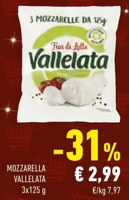 Conad Mozzarella VALLELATA offerta