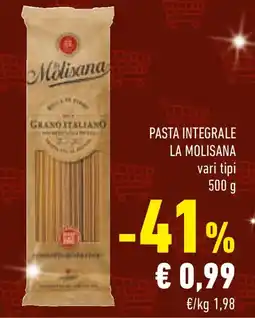 Conad Pasta integrale LA MOLISANA offerta