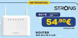 Euronics STRONG ROUTER 350 4G LTE 4 LAN offerta