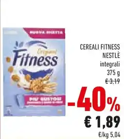 Conad Cereali fitness NESTLE offerta