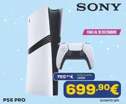 Euronics SONY PS5 PRO offerta